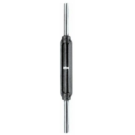 Levac – Tendeur à cages acier noir 2 tiges D. 27 mm CMU 4000 kg – Pour applications à haute résistance – 5312K