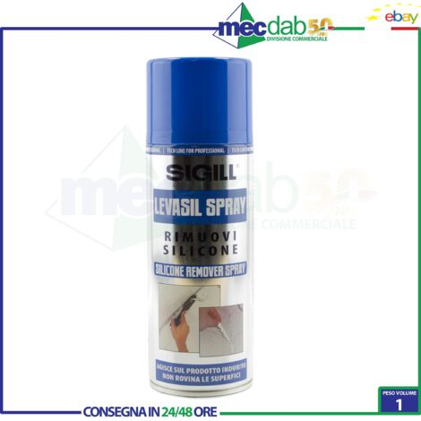 Levasil spray professionale per rimozione silicone 400 ml
