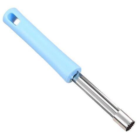 Levatorsoli in acciaio inox, 2 pezzi, per rimuovere i torsoli della frutta, con impugnatura antiscivolo, facile da togliere il torsolo, lavabile in lavastoviglie, antiruggine, impermeabile, robusto, d