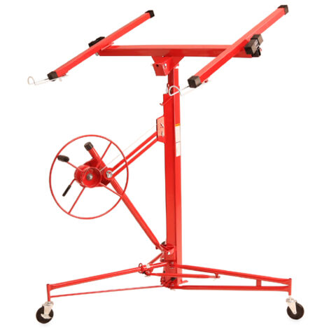Lève-plaques cloison sèche XXL 217-460cm charge 68kg pliable – EBERTH
