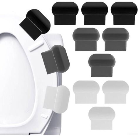Lève-siège de toilette, poignée de levage adhésive pour abattant de toilettes, pour , maison, salle de bain, bureau, restaurant,