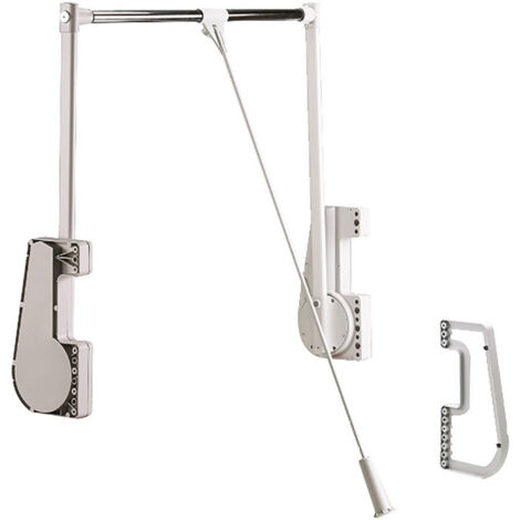 Lève-vêtements Duo Lift 15 acier, plastique HETTICH