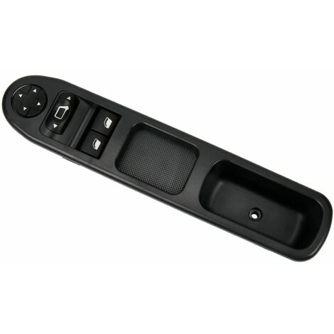 Levé Vitre 207,Avant Gauche Drive Côté Vitre électrique Interrupteur 6554.QA,Interrupteur de Lève-Vitre 207 pour Auto Fenêtre