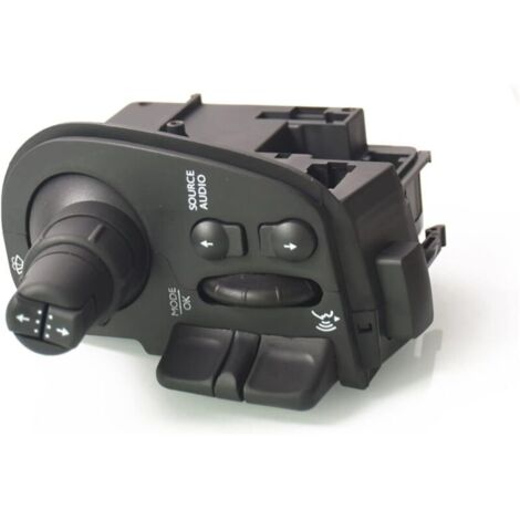 Levé Vitre Bouton Comman Leve Vitre Commutateur Combiné De Colonne De Direction D'essuie-Glaces Radio pour Renault pour Clio III pour Modus pour KANGOO OEM 8201590631