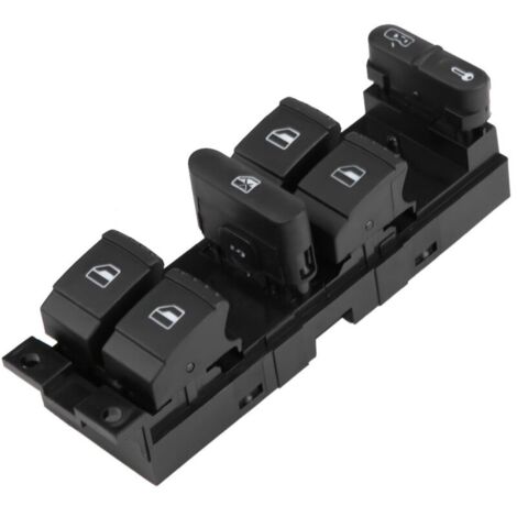 Levé Vitre Interrupteur de fenêtre principal électrique, pour Golf Jetta Bora Passat B5 Seat Leon Toledo 1999 – 2006