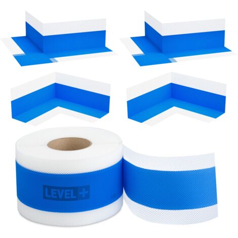 LEVEL+ Bandset Dusche Balkon Dichtband Dichtbahn Duschelement Ecken Profi Set B25