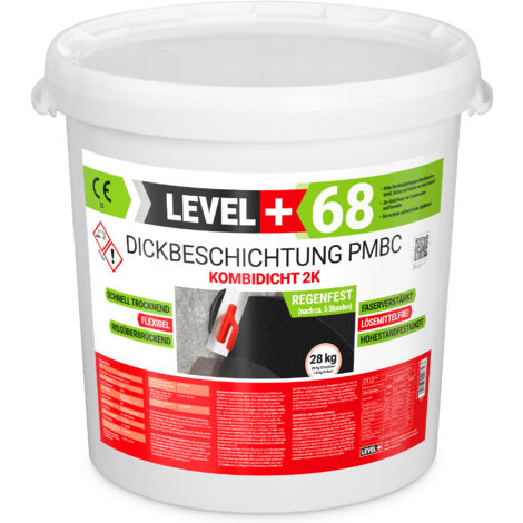 LEVEL+ Bitumen Dickbeschichtung PMBC Kombidicht 2K L+68 - 28KG