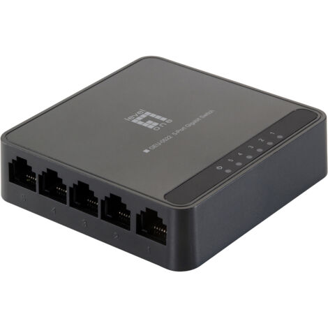 LEVEL ONE Gigabit-Switch GEU-0522 5-Port