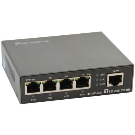 Level One LevelOne Switch 5x GE GEP-0523 60W 4xPoE (GEP-0523)
