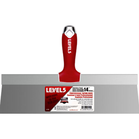 LEVEL5 Fassadenspachtel 14"/356mm Klinge Edelstahl 5-138