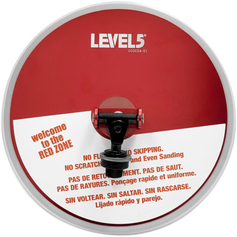 LEVEL5 Schleifkopf 9“ Schwenkbar Trockenbau Schleifen 5-342