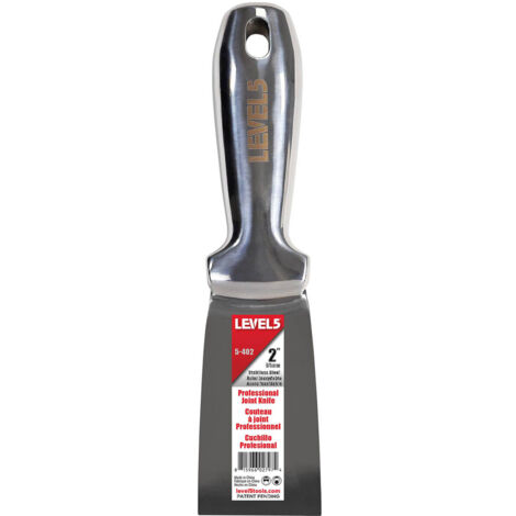 LEVEL5 Spachtel ganz aus Edelstahl Profi 2"/76mm 5-402