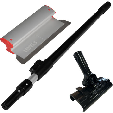 LEVEL5 Spachtel Set Flächenspachtel 356mm Stiel Adapter SL501