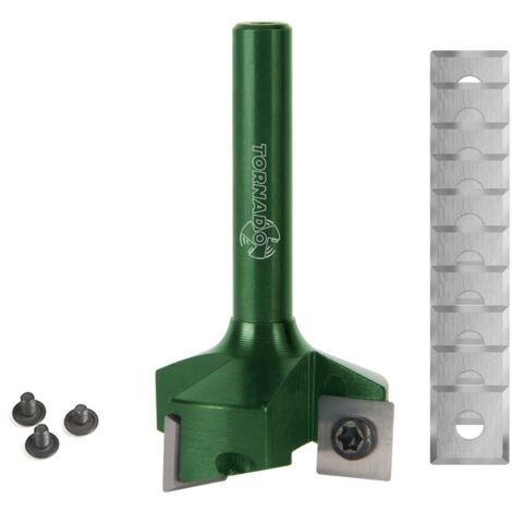 LEVELBOX - Kit de surfaçage avec fraise TORNADO® SNIPER et lames et vis de rechange queue 12mm D=60 S=12 SNIPER KIT - Fraiser