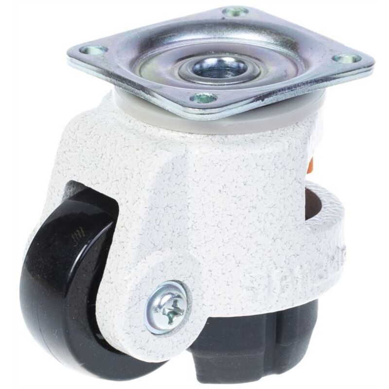 Leveling caster - BLICKLE - HRP-POA 45G - 45mm - Adjustable with handwheel - 180kg load