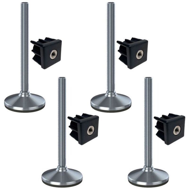 Leveling foot - NGI - HX - 20x230x105mm - Stainless - Plastic inserts