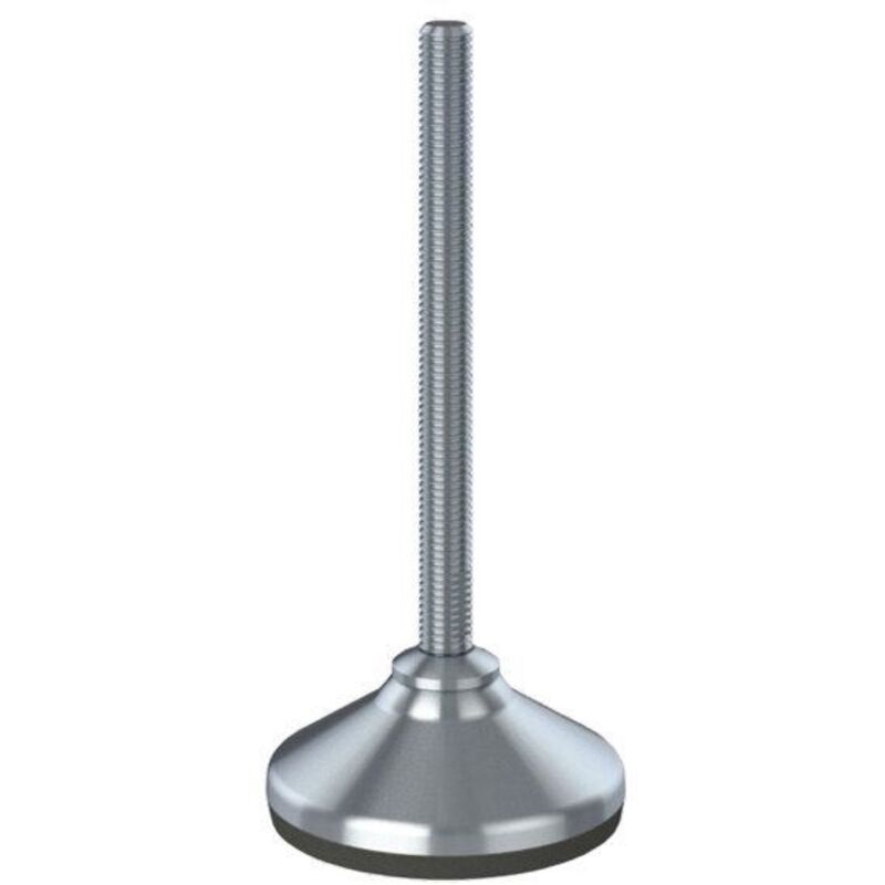Leveling foot - NGI - M12x150 - Stainless steel - Anti-vibrations - Self-draining surfaces