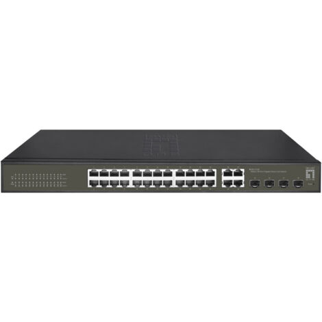 LevelOne GES-2128 switch di rete Gestito L2 Gigabit Ethernet (10/100/1000) Nero