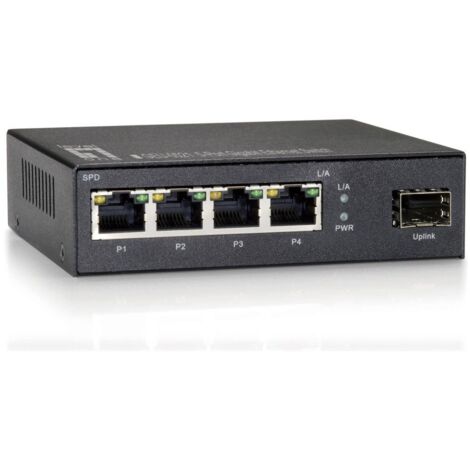 LevelOne GEU-0521 commutateur réseau Non-géré Gigabit Ethernet (10/100/1000) Gris