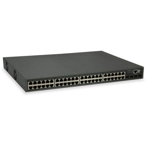 LevelOne GTP-5271 switch di rete Gestito L3 Gigabit Ethernet (10/100/1000) Supporto Power over Ethernet (PoE) Grigio