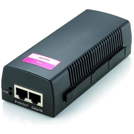 Levelone poi-2002 - PoE-Injektor (10/100baset(x), 52v, rohs, CE/fcc, 0-45°c).