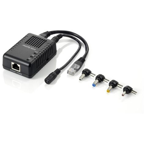 LevelOne POS-1002 divisore di rete nero compatto