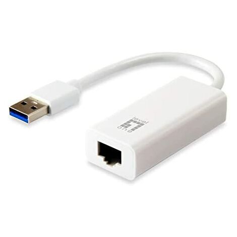 LevelOne USB-0401 Scheda e adattatore di rete - Accessorio di rete (Cablato, USB, USB, 1000 Mbit/s, 10/100/1000 Mbps, 10/100/1000BaseT(X))