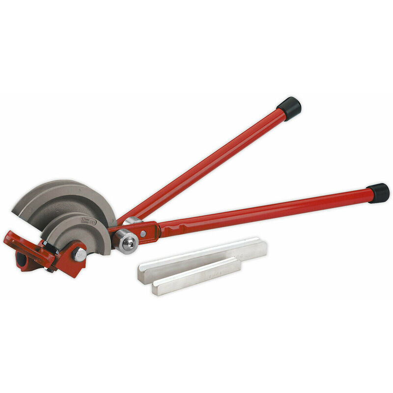 Loops - Lever Type Tube Bender for 15mm & 22mm Pipes - Long Cranked Steel Handles