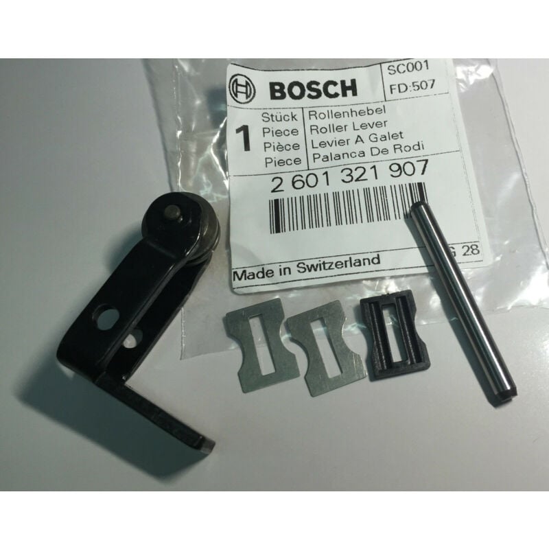 Pièce de rechange d'origine Bosch 2601321907 Levier à galet pour gst 120 et gst 135