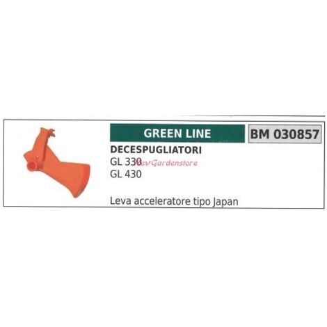 Levier d'accélérateur japonais Débroussailleuse GREENLINE GL330 430 030857