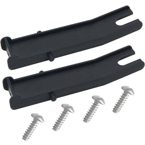 Levier D'Arrêt Compatible Avec Geberit 200F 240.066.001, Support De Plaque De Commande Remplacement 2 Pièces.