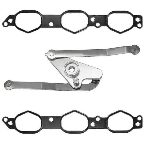 Levier de commande de volet de turbulence d'admission d'air en aluminium 2721402401 pour W203 C216 C209 C207 W201 Argent Noir