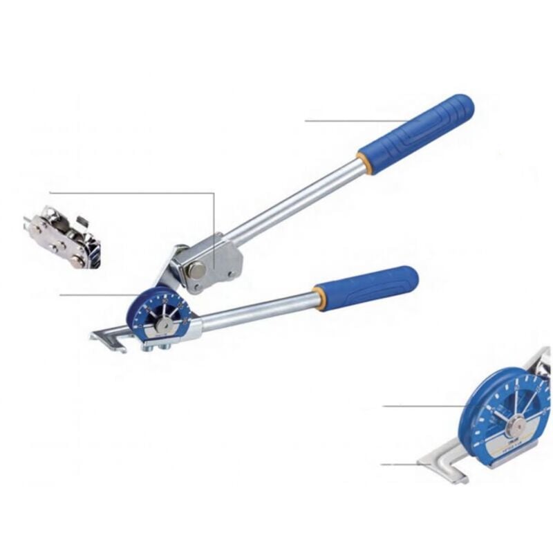 Dublatubos Value Cobre Curve Lever 180 degrés 1/2