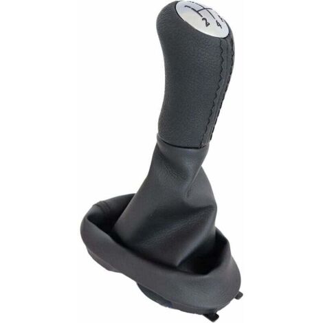 Levier de Pommeau de Levier de Vitesse Maunal 5 Vitesses de Voiture avec Couvercle de Coffre pour Clio 2 II Clio 3 III Megane 2 II ScéNic 2 II Kangoo