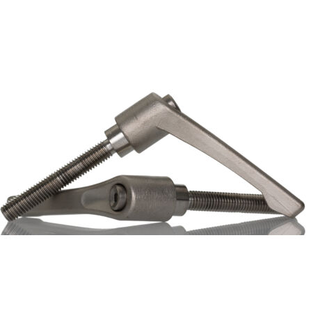 Levier de serrage RS PRO, , filetage M10, Mâle L. 63mm ( Prix pour Sachet de 2 )