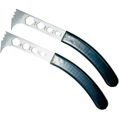 Levier De Soulevement Pour Pavés Robuste Ergonomique 2 Pièces