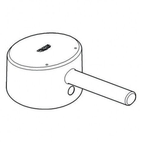 Levier GROHE 46723 acier