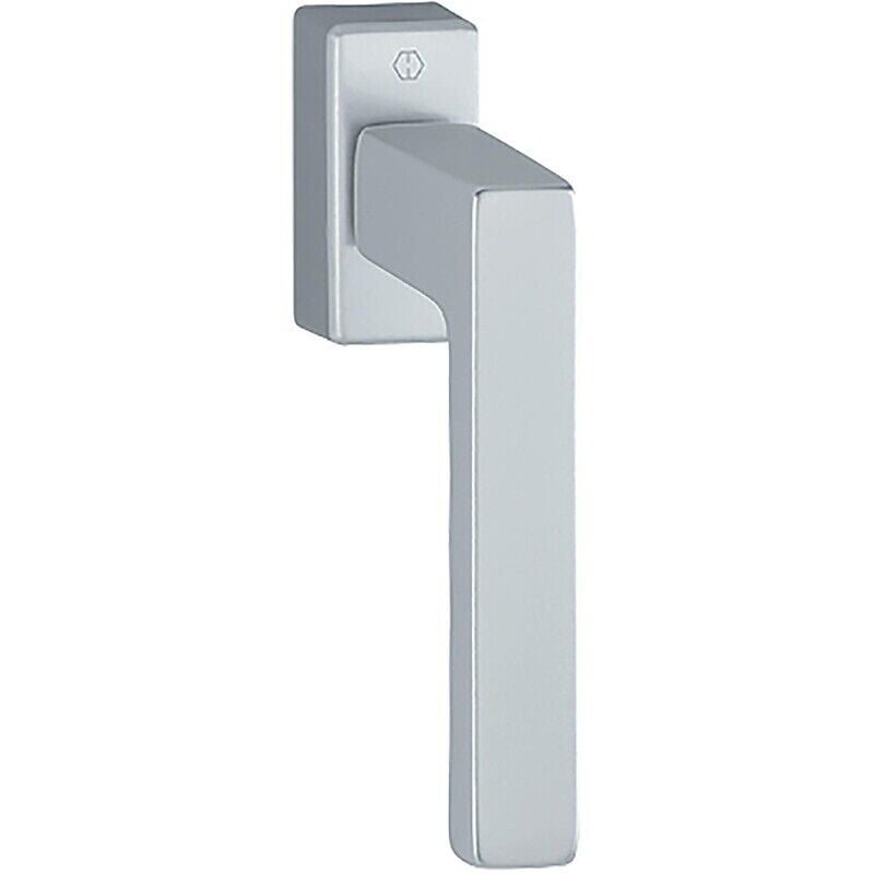 Levier pour of/ob ligne Toulon carré à longueur variable dépassant de 9 à 19 mm blanc Hoppe