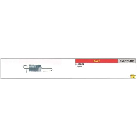 Levier régulateur arrière DAYE pour moteur Y139VC 023487