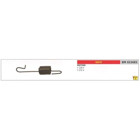 Levier ressort régulateur de vitesse DAYE pour moteur Y 139V Y 173 V 023483