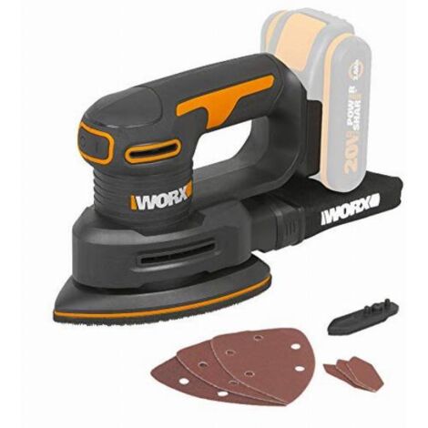 Levigatrice a Batteria 20V Solo Corpo Macchina Worx Wx822.9