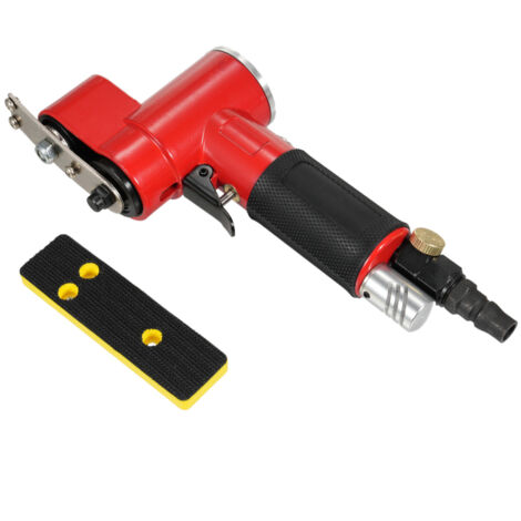 Levigatrice e lucidatrice ad aria compressa YC2622, mini levigatrice diritta, ora compatibile con superfici di mobili in legno e metallo.