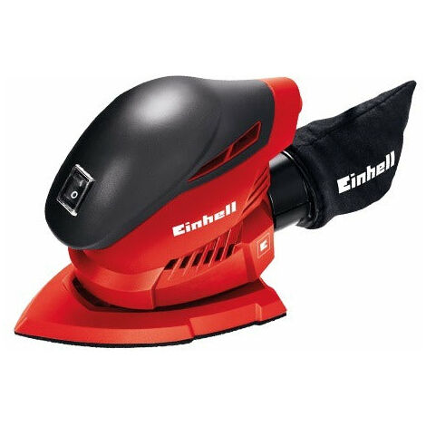 Levigatrice orbitale 100W con sistema di estrazione polvere TH-OS1016 EINHELL