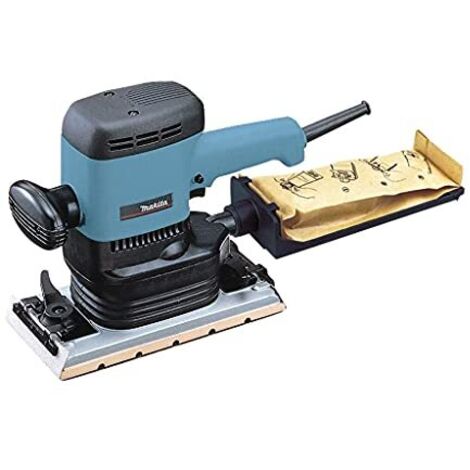 Levigatrice Orbitale Makita DBO480RTJ 18V LXT - Kit Con 2 Batterie 5.0Ah, Caricabatterie E Custodia Makpac