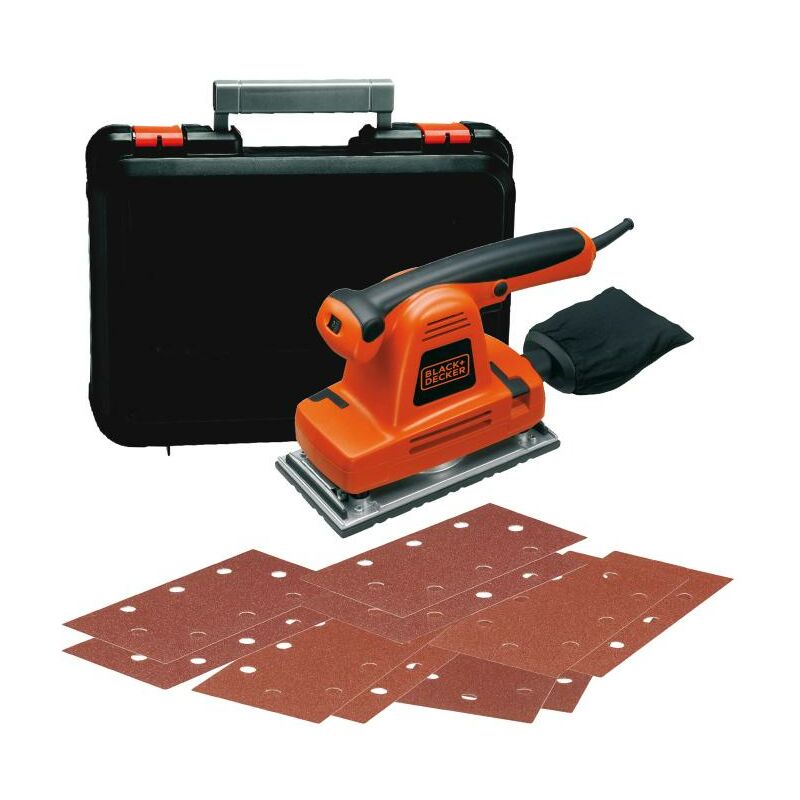 Image of Black&decker - Levigatrice Orbitale Per Legno 310W Velocità 6000÷10000 Orbite/Min - KA274EKA