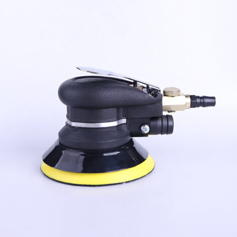 Levigatrice orbitale casuale ad aria compressa da 150 mm e 6 pollici, 13.500 giri/min, lucidatrice orbitale con tubo flessibile e borsa per lucidare, levigare metallo e legno di automobili