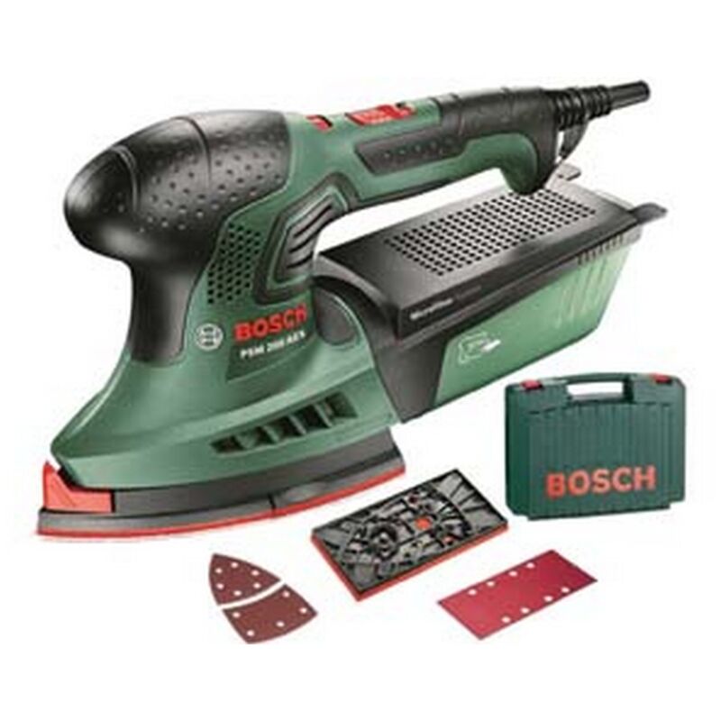 Image of Bosch - levigatrice palmare piastra MM.104 200W in kit (psm 200 aes-universal)