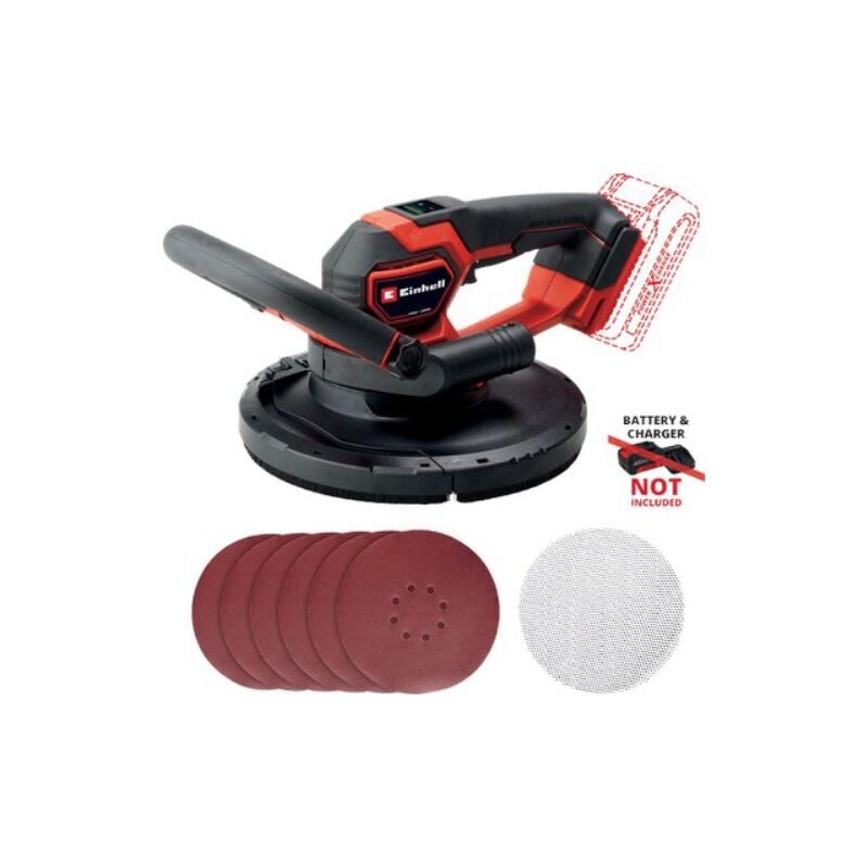 Image of Levigatrice pareti batteria tc-dws225 Einhell volt 230 watt 1220 mm 225 + acc Einhell