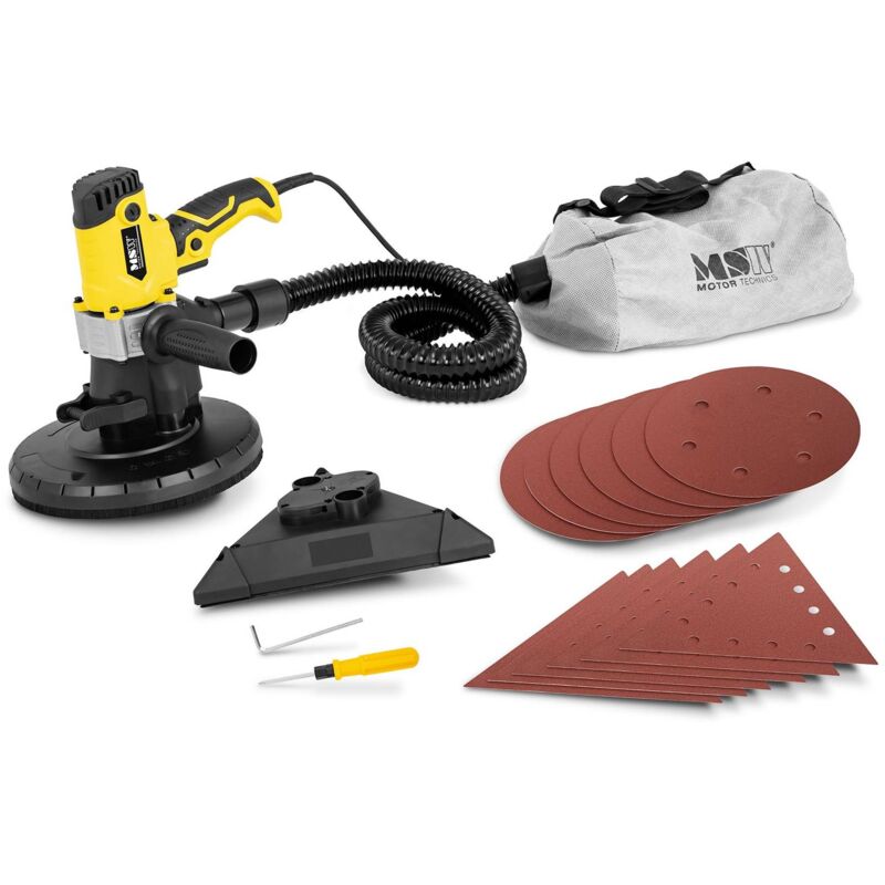 Levigatrice Per Muri HYCHIKA Con Aspiratore - Giraffa Regolabile, 6 Velocità, Luce LED - Foto 3