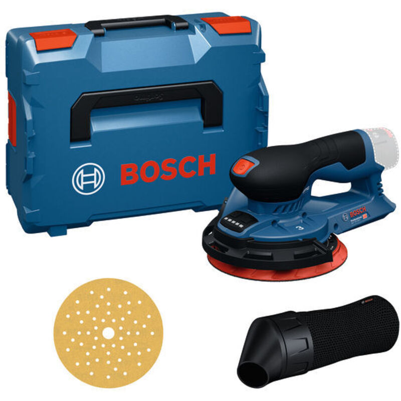 Levigatrice rotorbitale a batteria GEX 12V-150-3 Bosch in L-BOXX
